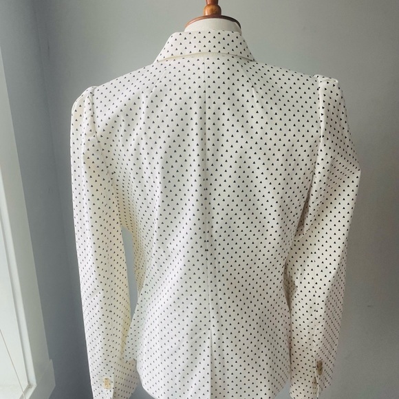 J. Crew White and Black Geometric Blazer - Picture 7 of 10